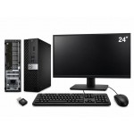 Postazione Completa Dell Optiplex 3040 Intel Core i5-6500 @3.20ghz 256GB SSD 8GB Ram HDMI + Monitor 24" + Tastiera e Mouse + Adattatore USB WIFI (Ricondizionato)