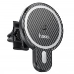 Supporto per auto HOCO CA85 con caricamento a induzione per iPhone MagSafe 15W Nero