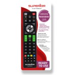 Telecomando Universale SUPERIOR per TV/Smart PANASONIC SUPTRB0011 Nero