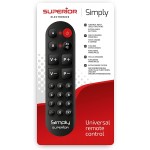 Telecomando Universale SUPERIOR Simply SUPTLB002 Nero