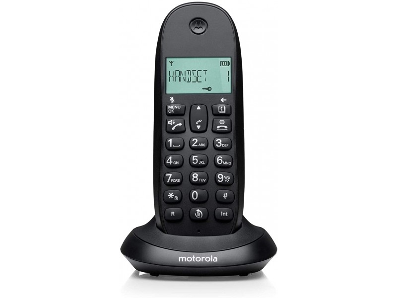 Telefono Cordless Motorola C1001L Nero