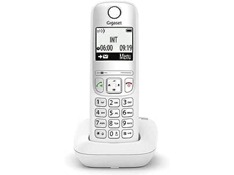 Telefono Cordless Gigaset AS490 Vivavoce Bianco